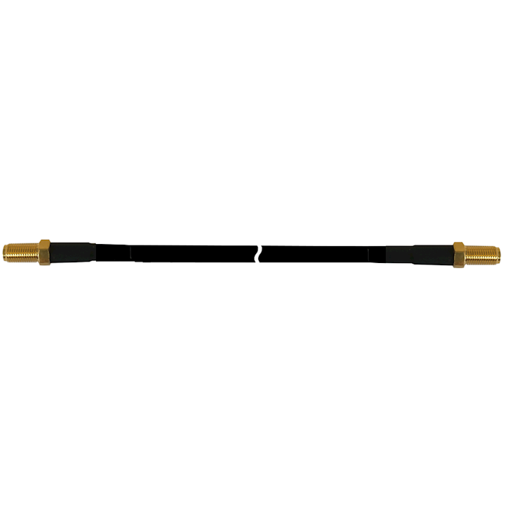 SMA Female to SMA Female Double Shielded Ultra Low Loss RG58 Cable Extension 5M